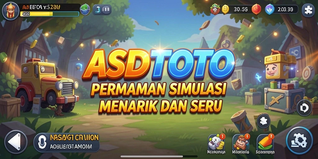 Tampilan gameplay menarik dari ASDTOTO yang menghadirkan simulasi realistis.