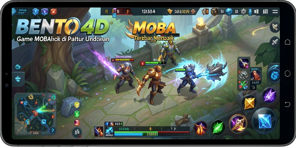 Gameplay seru BENTO4D dengan karakter unik dan strategi menghancurkan.