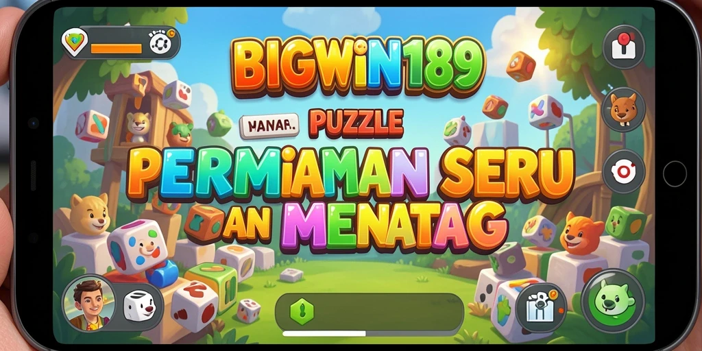 Screenshot gameplay BIGWIN189 yang menunjukkan tantangan puzzle menarik.