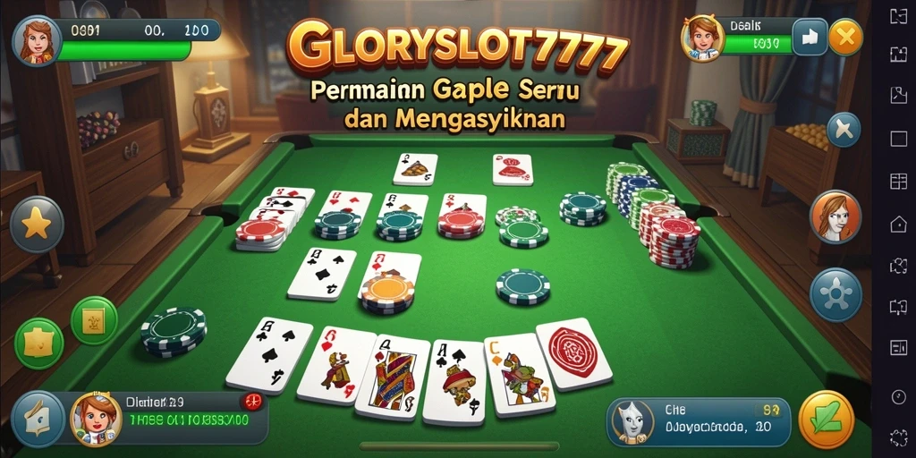 Tampilan gameplay GLORYSLOT777 yang menarik dan interaktif.