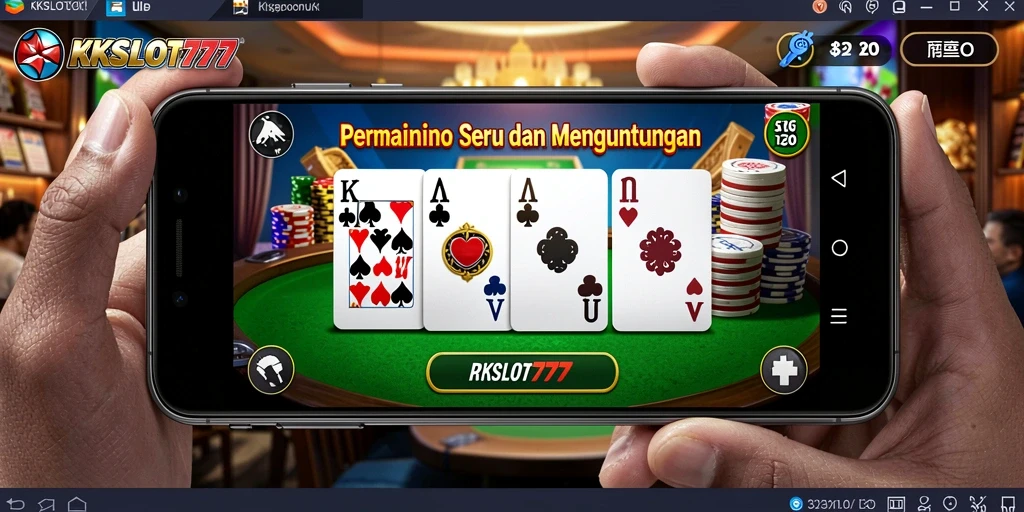 Tampilan gameplay KKSLOT777 yang seru dan interaktif.
