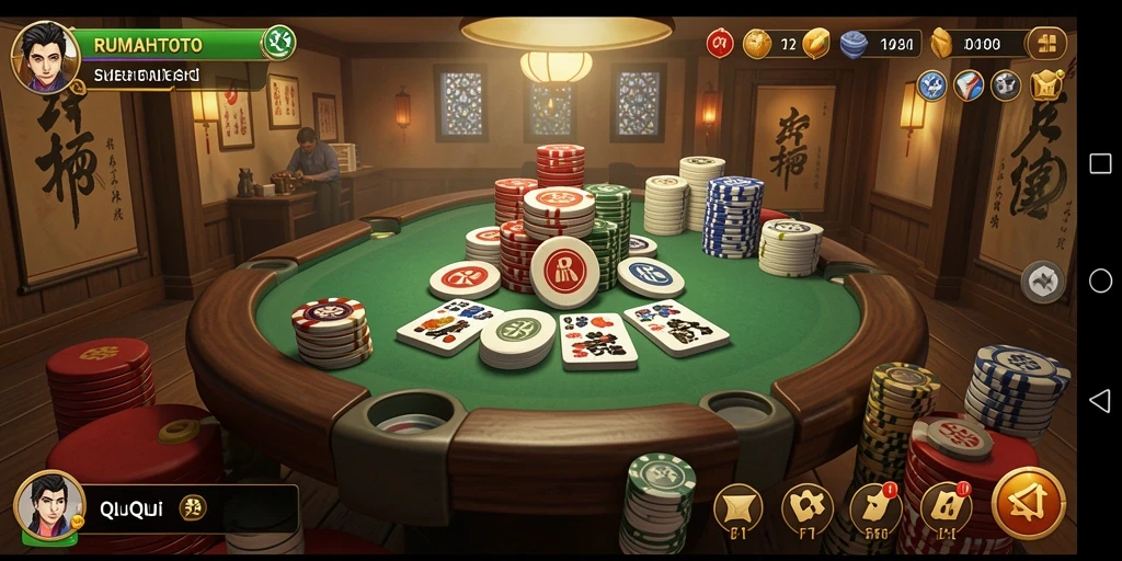 Tampilan gameplay RUMAHTOTO yang memukau dan mengasyikkan.