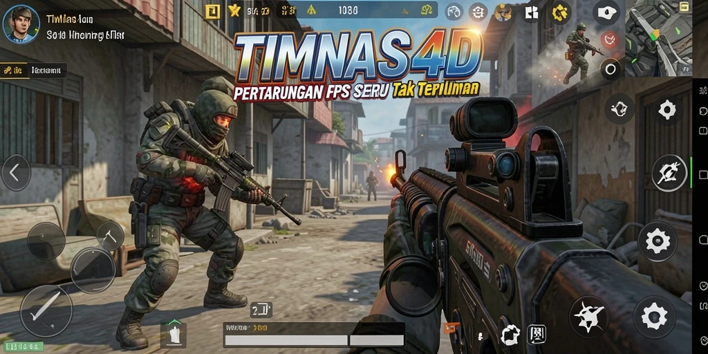 Screenshot menarik dari gameplay TIMNAS4D yang mendebarkan.