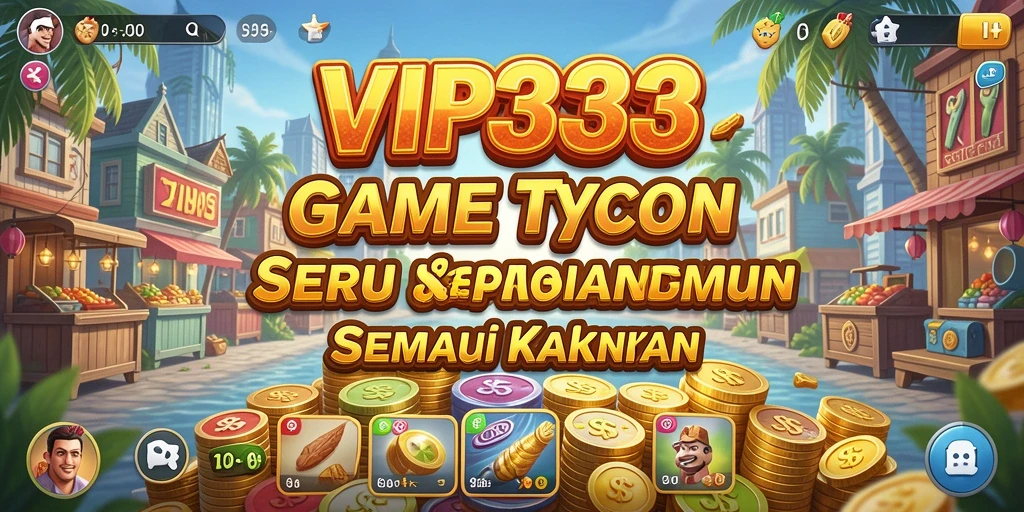 Gameplay seru dengan berbagai pilihan bisnis di VIP333.
